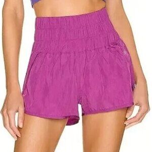 Free People Movement The Way Home Shorts Size M Purple Pink | Hot Girl Walk Gym